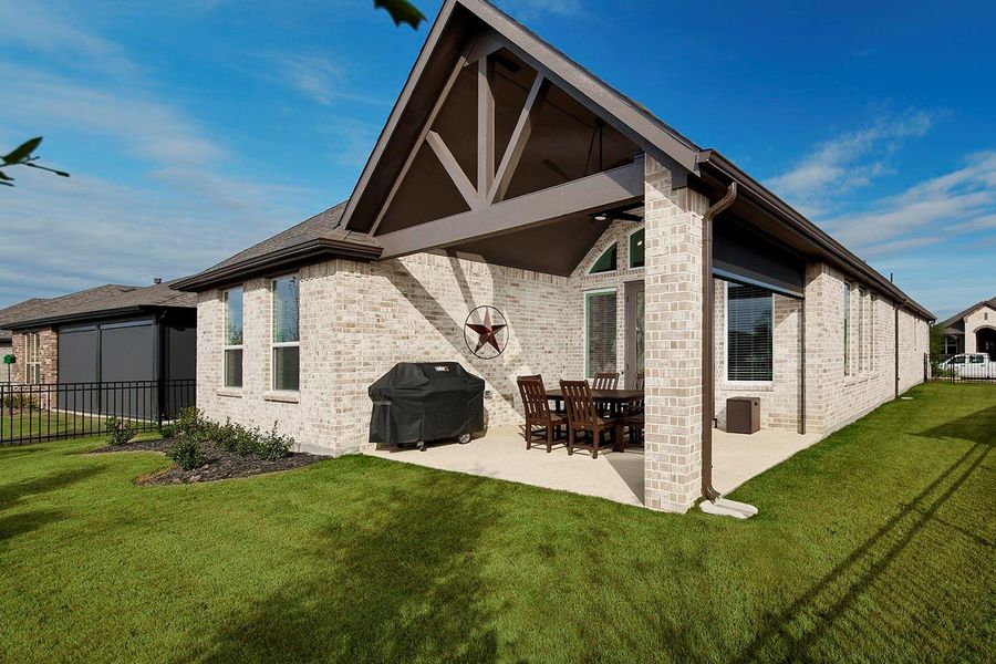 All yard, front and back, mowed by the HOA All yard, front and back, mowed by the HOA