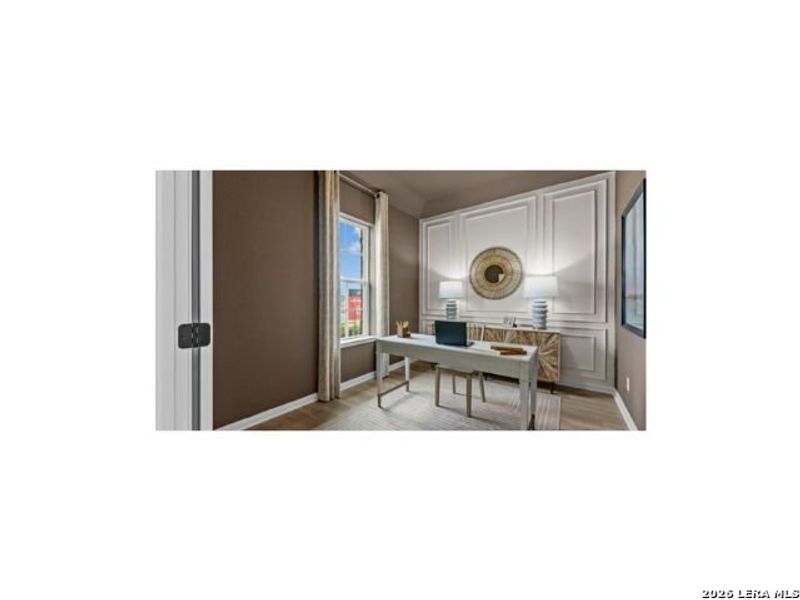 Furnished interior view inside a new home in Morgan Meadows, San Antonio (Image 8).