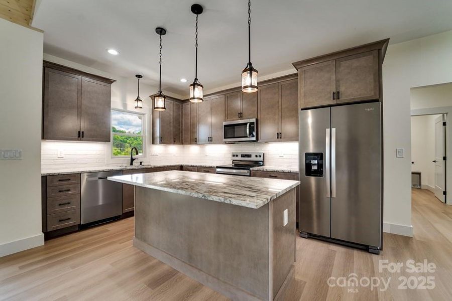 Furnished interior view inside a new home in , Clyde (Image 12).