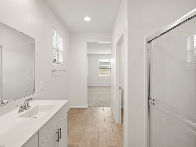 Furnished interior view inside a new home in Alamar at Rocking K, Tucson (Image 7).