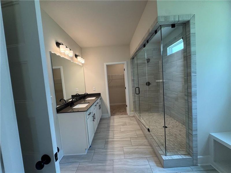 Furnished interior view inside a new home in Rosewood Lake Preserve, Hoschton (Image 8).