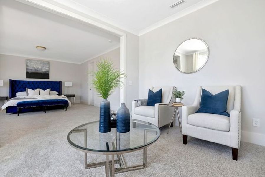 Representative furnished interior of a home built from the Lexa by True Homes in Lake Royale, Louisburg (Image 13). Representative furnished interior of a home built from the Lexa by True Homes in Lake Royale, Louisburg (Image 13).