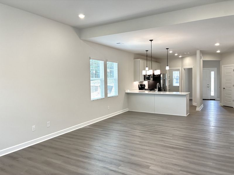 Spacious, unfurnished interior of a new home in Holly Ridge, Greenville (Image 14). Spacious, unfurnished interior of a new home in Holly Ridge, Greenville (Image 14).