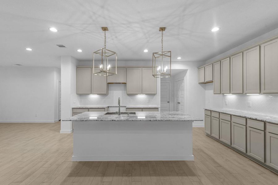 Furnished interior view inside a new home in Briarwood Crossing, Rosenberg (Image 14).