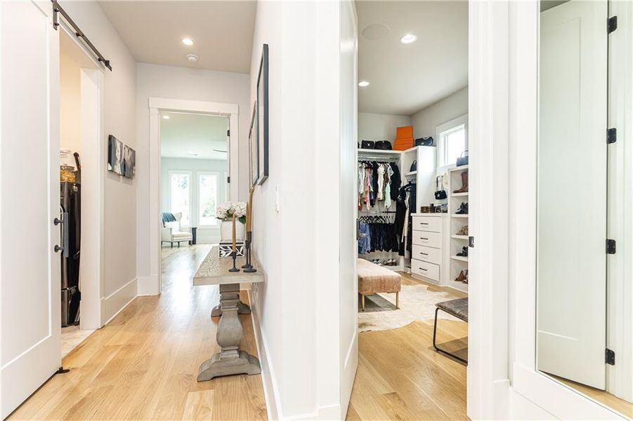 Furnished interior view inside a new home in , Marietta (Image 92).