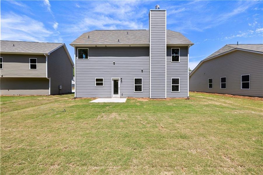 Exterior details and patio area of a home in , Villa Rica (Image 4).