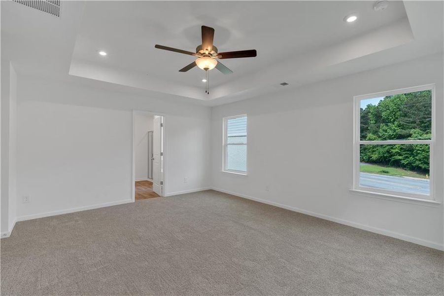 Spacious, unfurnished interior of a new home in The Overlook at Factory Shoals, Mableton (Image 23).