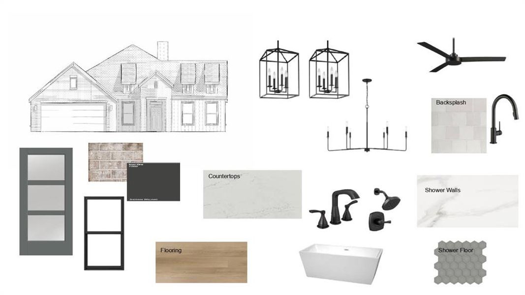 Sample of building materials used in homes in , Abilene (Image 3).