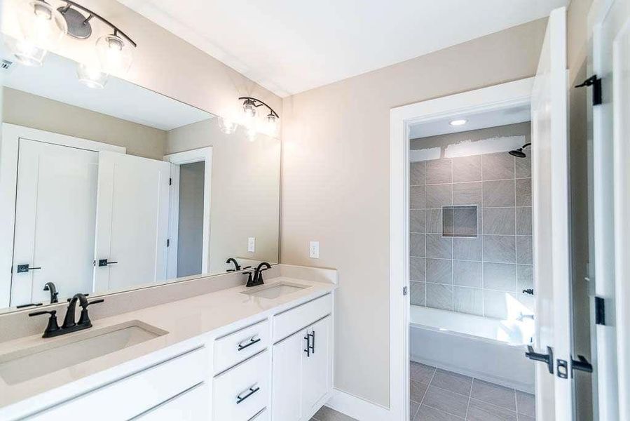 Furnished interior view inside a new home in Creekside, Decatur (Image 3).
