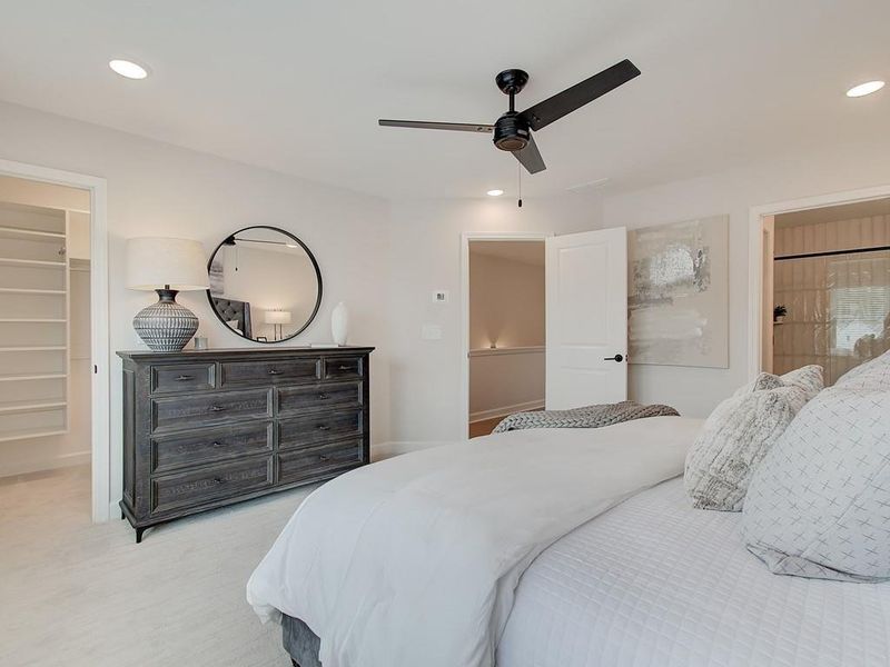 Furnished interior view inside a new home in Townes at South Main, Kennesaw (Image 10).