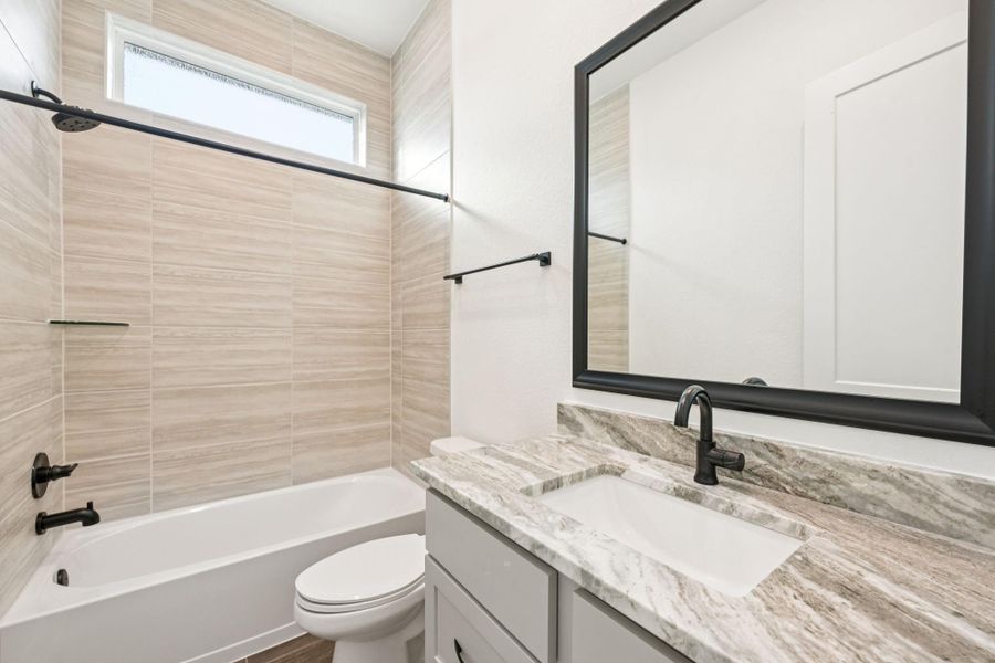 Furnished interior view inside a new home in Kresston, Montgomery (Image 15).