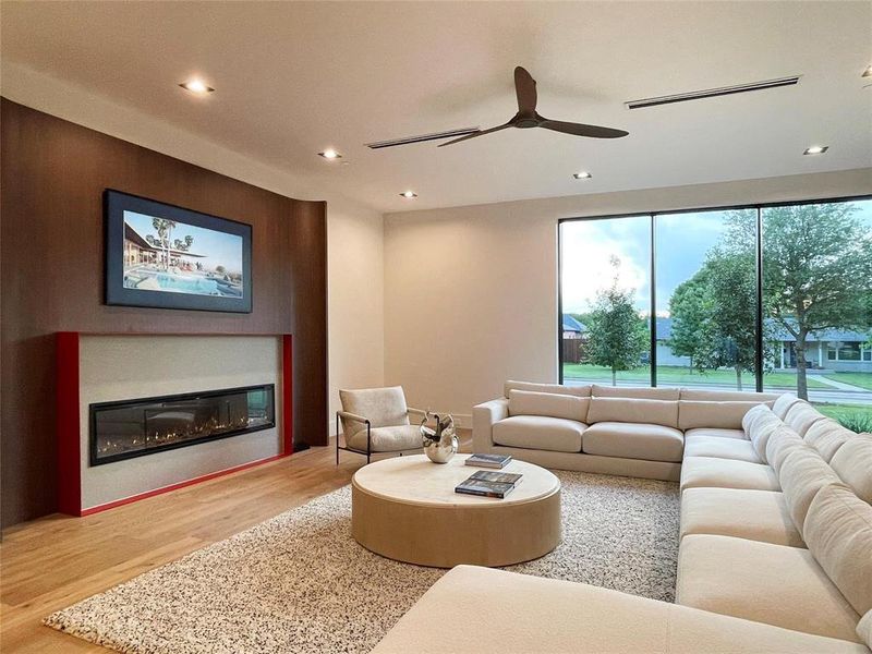 Furnished interior view inside a new home in , Dallas (Image 12). Furnished interior view inside a new home in , Dallas (Image 12).