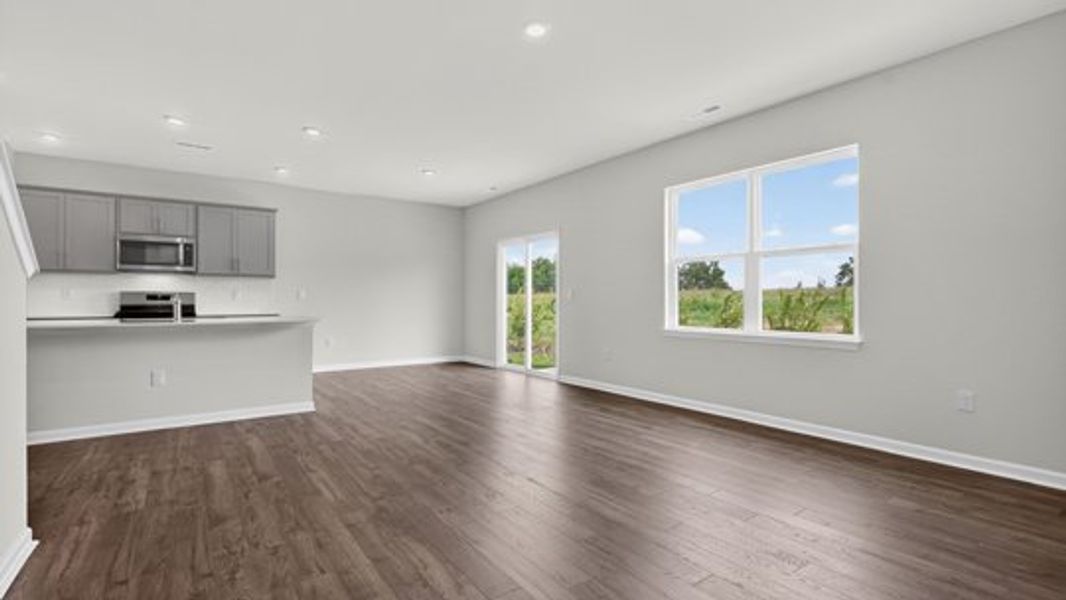 Spacious, unfurnished interior of a new home in Hawley Glen, Lillington (Image 13). Spacious, unfurnished interior of a new home in Hawley Glen, Lillington (Image 13).