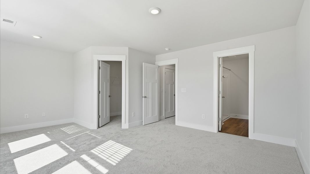 Furnished interior view inside a new home in Gresham Station, Simpsonville (Image 25).