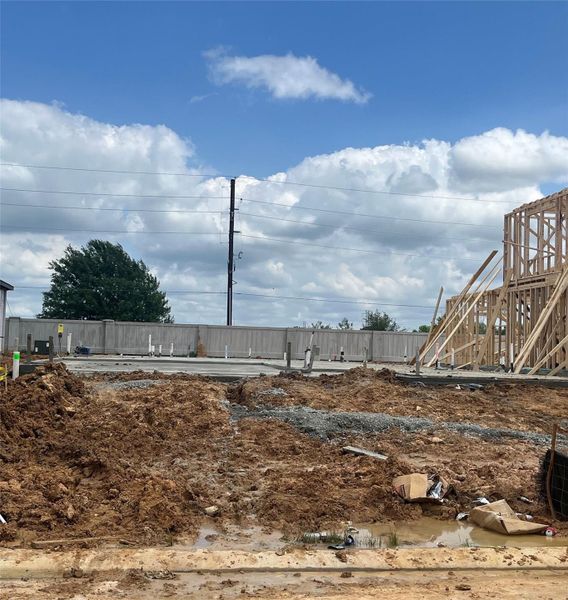 In-progress construction of a new home in Sanford Farms, Waller, TX (Image 20). In-progress construction of a new home in Sanford Farms, Waller, TX (Image 20).