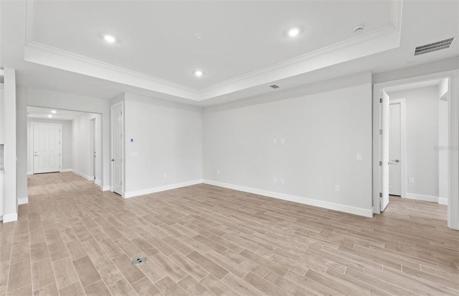 Spacious, unfurnished interior of a new home in Arbor Oaks, North Port (Image 23). Spacious, unfurnished interior of a new home in Arbor Oaks, North Port (Image 23).