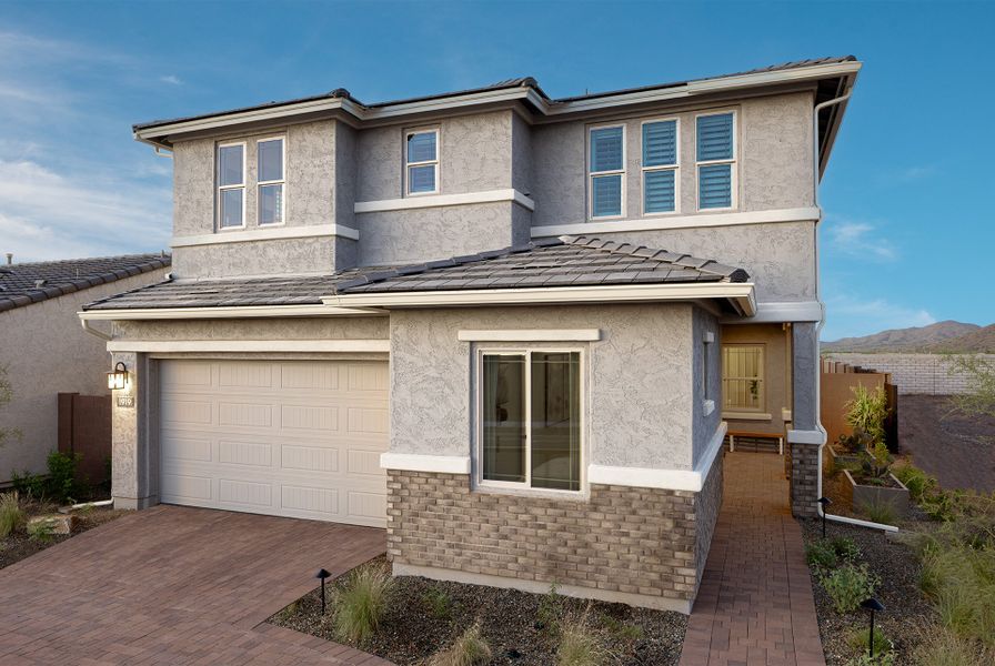 Representative exterior details of a home built from the Azelia by Taylor Morrison in Verdin Discovery Collection, Phoenix (Image 3). Representative exterior details of a home built from the Azelia by Taylor Morrison in Verdin Discovery Collection, Phoenix (Image 3).