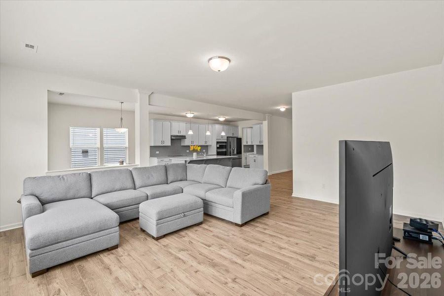 Furnished interior view inside a new home in , Troutman (Image 25).