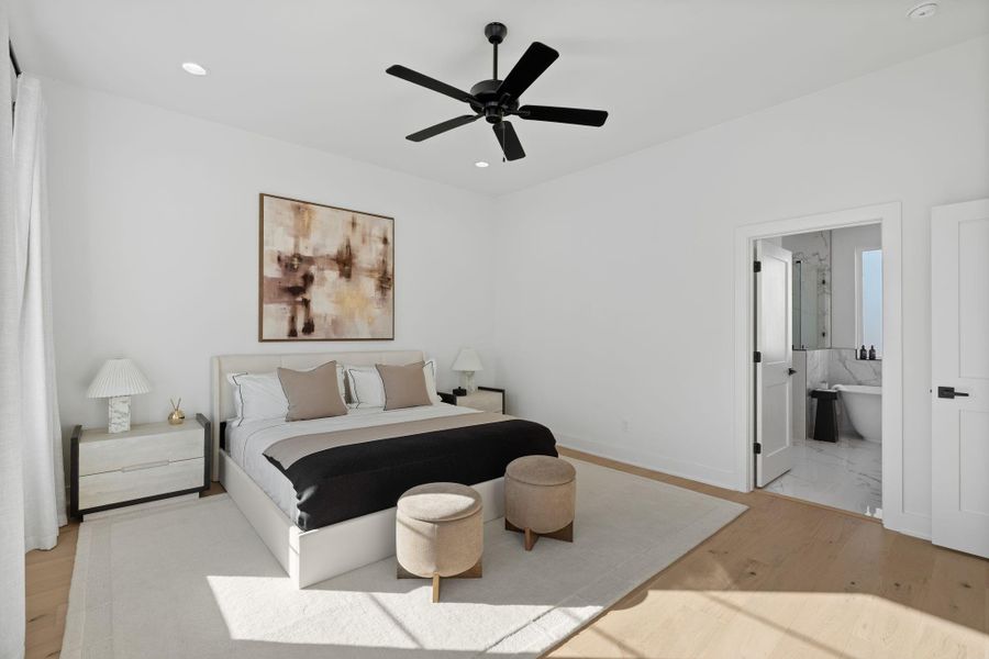 Furnished interior view inside a new home in , Houston (Image 20). Furnished interior view inside a new home in , Houston (Image 20).