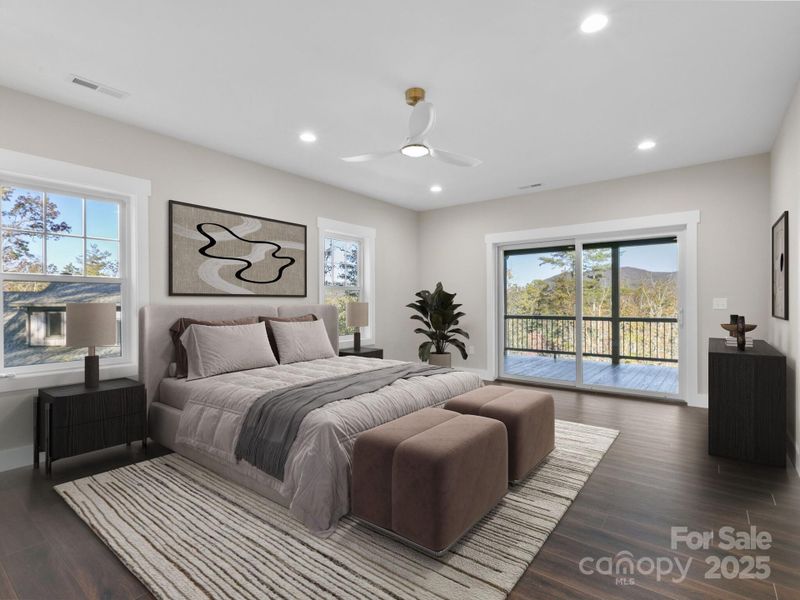 Furnished interior view inside a new home in , Fairview (Image 7).