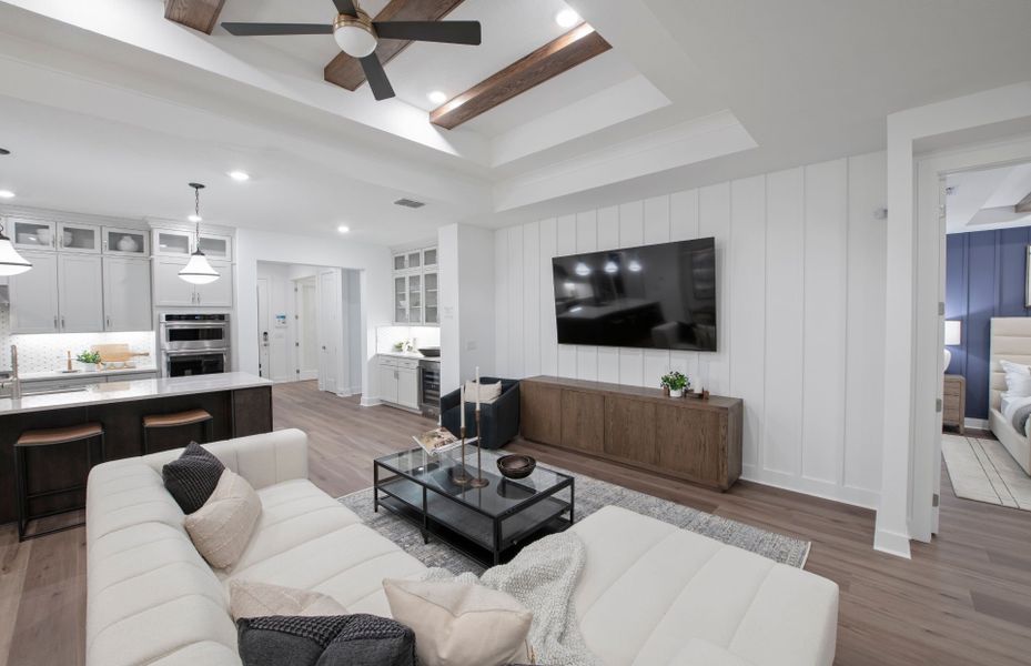 Furnished interior view inside a new home in Del Webb Sunchase, Parrish (Image 4).