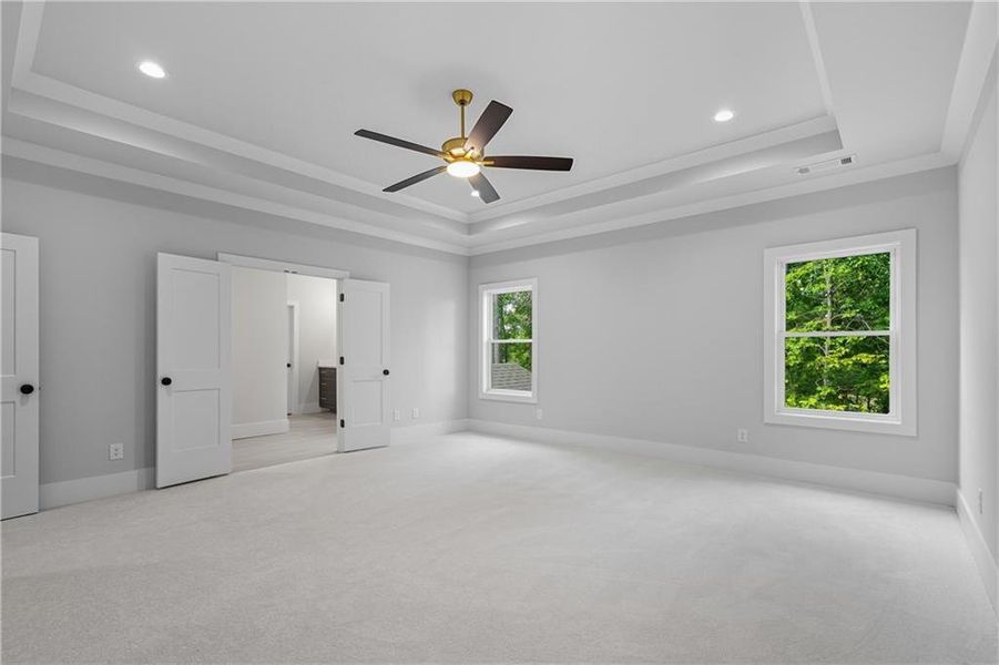 Spacious, unfurnished interior of a new home in , Canton (Image 24).