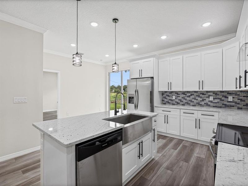 Furnished interior view inside a new home in , Sanford (Image 7). Furnished interior view inside a new home in , Sanford (Image 7).