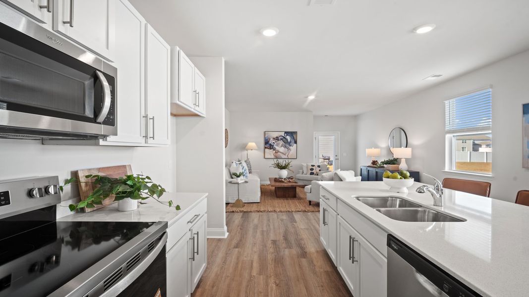 Furnished interior view inside a new home in Palm Ridge, Guyton (Image 7).