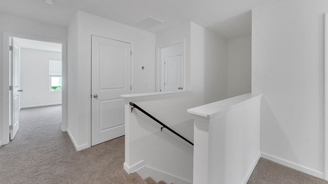 Furnished interior view inside a new home in The Arbor Townhomes, Kingsport (Image 15). Furnished interior view inside a new home in The Arbor Townhomes, Kingsport (Image 15).