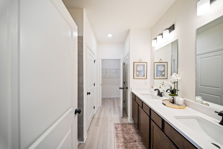Photos are of the Jasper model home in Spring Branch
