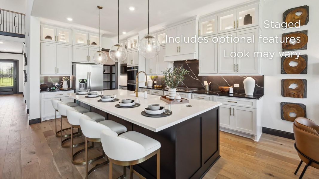 Furnished interior view inside a new home in The Grand Prairie 60', Hockley (Image 4).