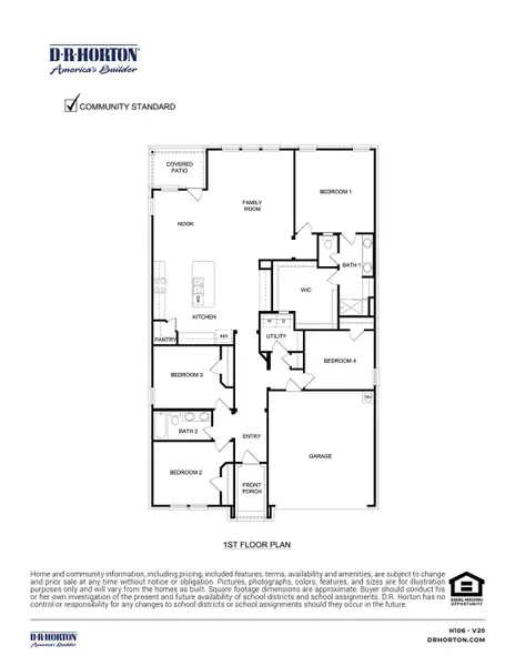2D floor plan layout of this home in Lilybrooke at Legacy Hills, Celina, TX (Image 2). 2D floor plan layout of this home in Lilybrooke at Legacy Hills, Celina, TX (Image 2).