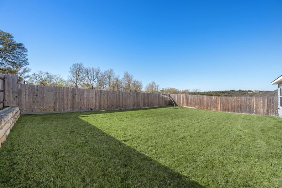 Exterior details and patio area of a home in Sun Chase, Del Valle (Image 22). Exterior details and patio area of a home in Sun Chase, Del Valle (Image 22).