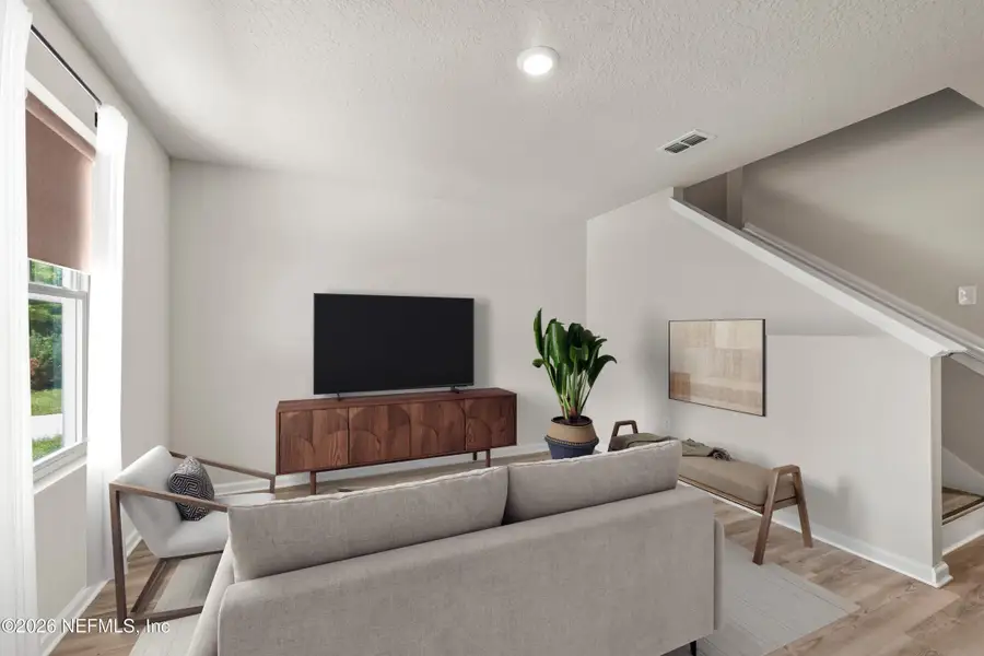 Furnished interior view inside a new home in , Jacksonville (Image 10). Furnished interior view inside a new home in , Jacksonville (Image 10).