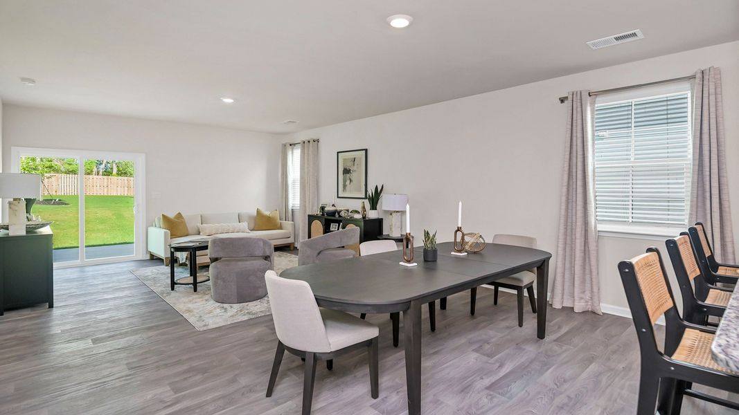 Furnished interior view inside a new home in Mulberry Landing, Orangeburg (Image 9).