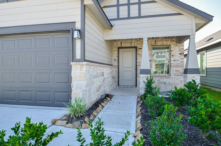 Notice the the covered porch that has room for seating to enjoy a morning coffee. Notice the the covered porch that has room for seating to enjoy a morning coffee.