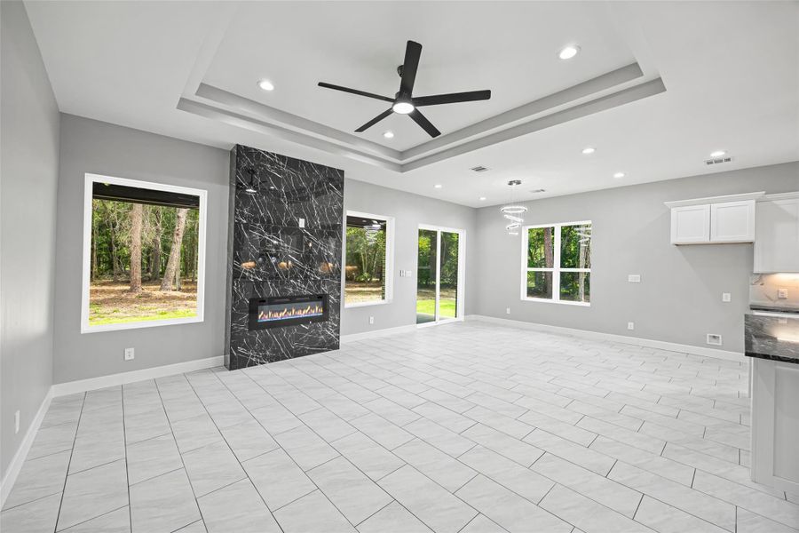 Spacious, unfurnished interior of a new home in , Splendora (Image 35).
