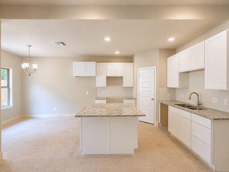 Furnished interior view inside a new home in , Montgomery (Image 6). Furnished interior view inside a new home in , Montgomery (Image 6).
