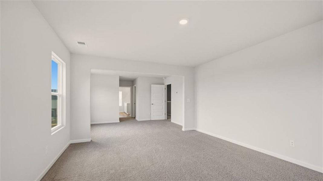 Spacious, unfurnished interior of a new home in Bridle Creek, Locust Grove (Image 20). Spacious, unfurnished interior of a new home in Bridle Creek, Locust Grove (Image 20).