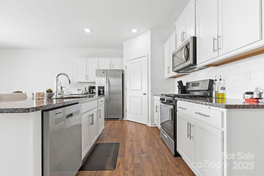 Furnished interior view inside a new home in Secrest Commons, Monroe (Image 5).