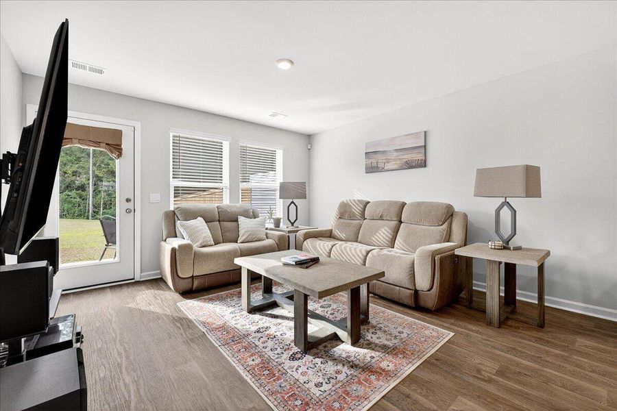 Furnished interior view inside a new home in , Summerville (Image 6).