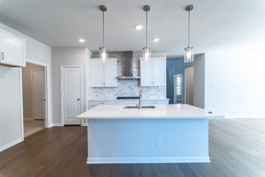 Furnished interior view inside a new home in Westridge, McKinney (Image 4).