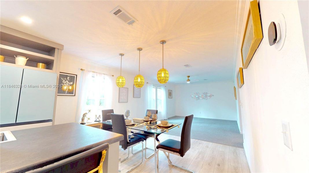 Furnished interior view inside a new home in , Clewiston (Image 33).