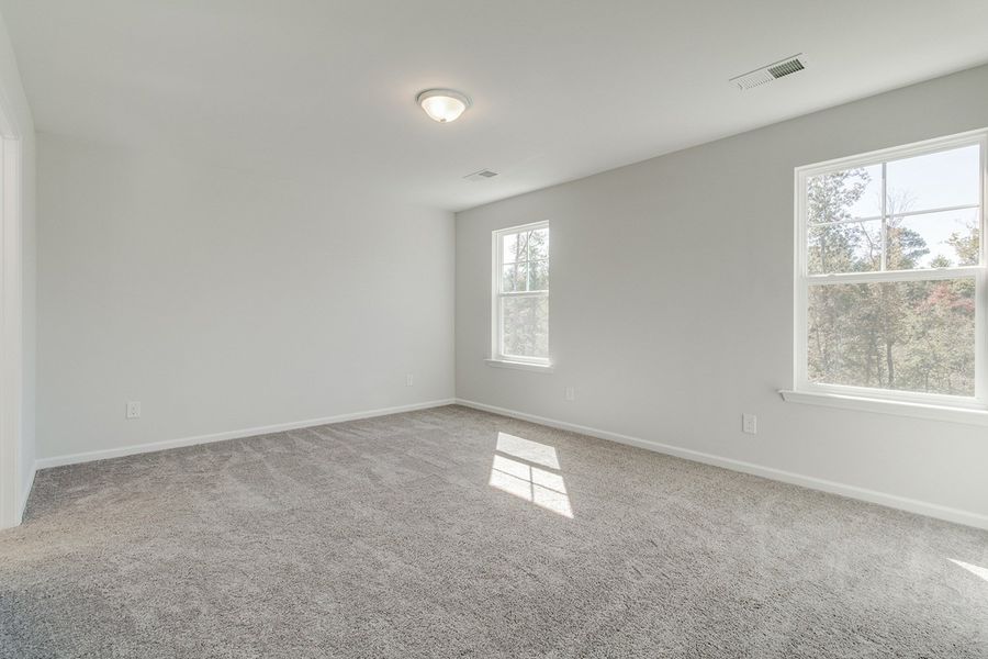Spacious, unfurnished interior of a new home in The Falls, Blythewood (Image 22).