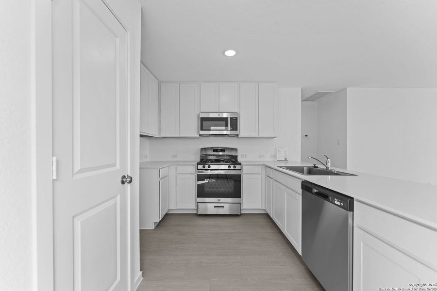 Furnished interior view inside a new home in , New Braunfels (Image 3). Furnished interior view inside a new home in , New Braunfels (Image 3).