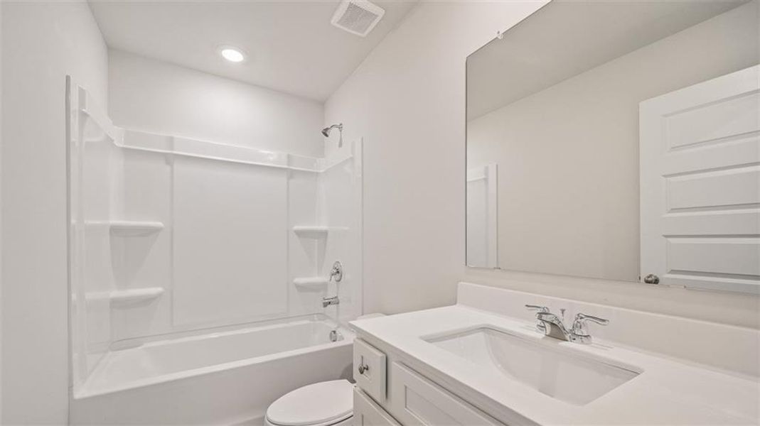 Furnished interior view inside a new home in Brookland Commons, Monroe (Image 11).
