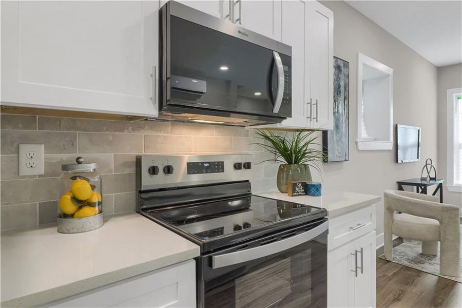 Close-up of interior finishes inside a home in , Atlanta (Image 16).