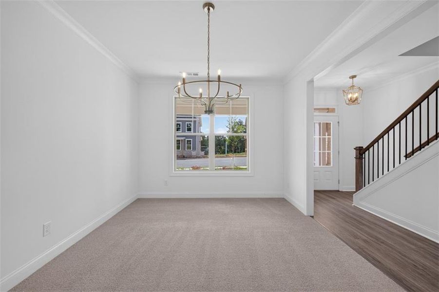 Spacious, unfurnished interior of a new home in , Buford (Image 31).