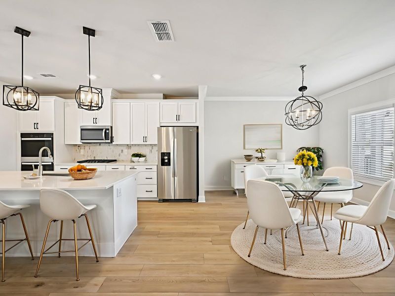 Furnished interior view inside a new home in Martin Springs - Highland Series, Lawrenceville (Image 4).