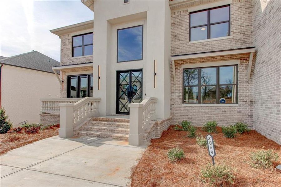 Exterior details and patio area of a home in , Conyers (Image 24).